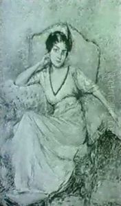 Giovane Donna Seduta