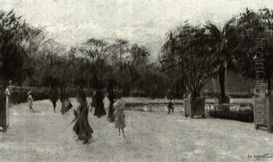 Le Jardin De Luxembourg, Paris by Ulisse Caputo