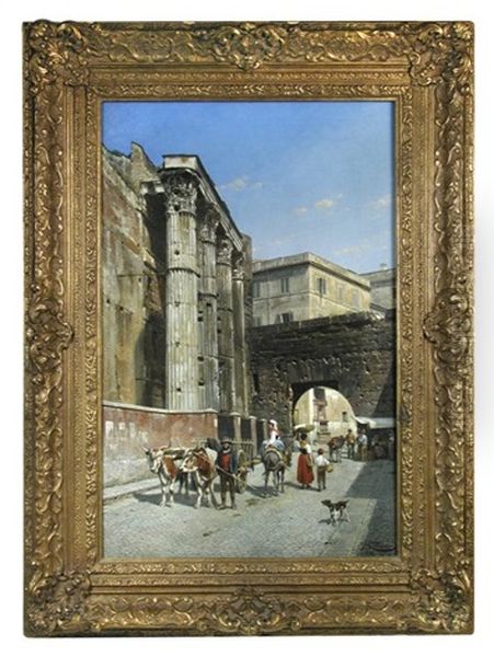 The Pantanos Arch, The Forum Of Augustus, Rome - view 1