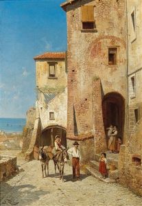 San Remo by Jacques Francois Carabain