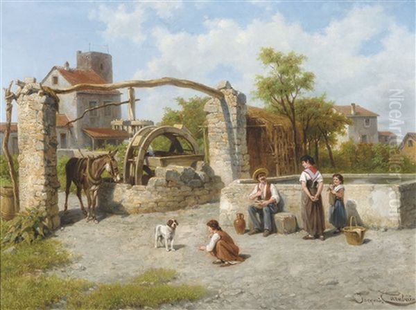 A Waterwheel Between Bordighera And Ventimiglia - view 1