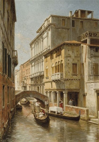 A View Of Venice, The Palazzo Vidman (1913) - view 1