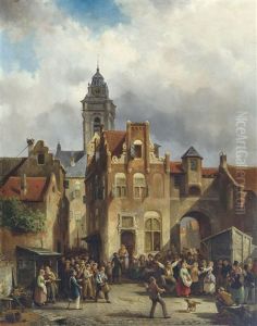 The Popular Ball by Jacques Francois Carabain