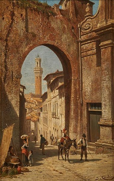 Ruelle Italienne Animee - view 1