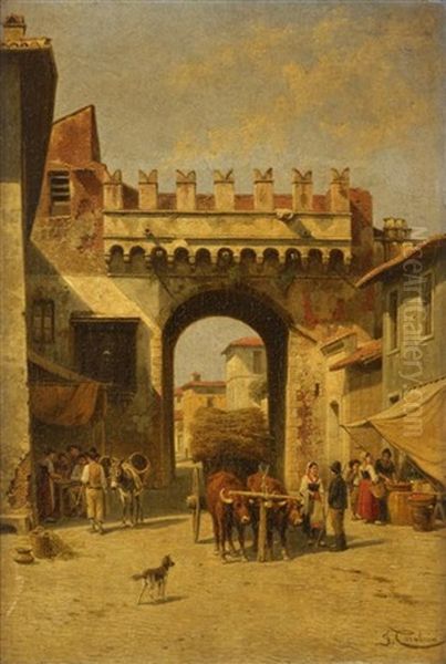 Porta Settimiana - view 1
