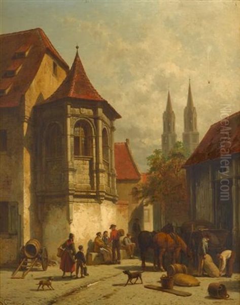 Continental Street Scene - view 1