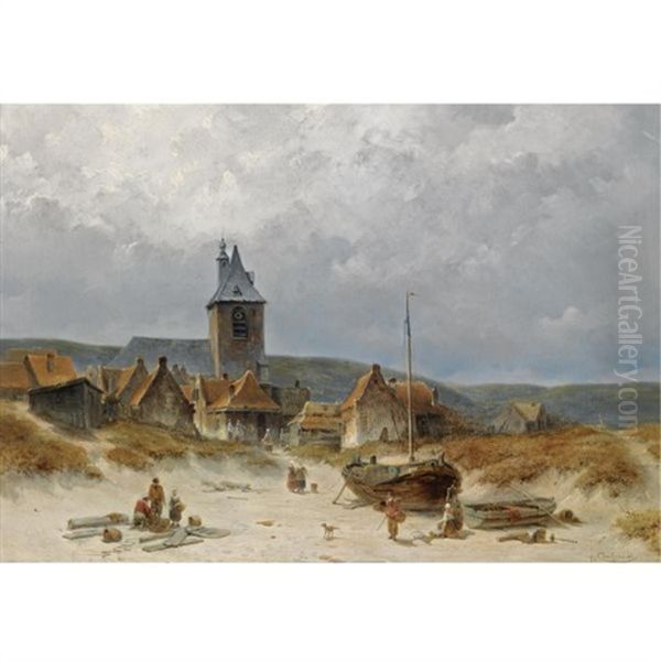 A Fishing Village In The Dunes - view 1