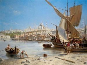 Constantinople by Jacques Francois Carabain