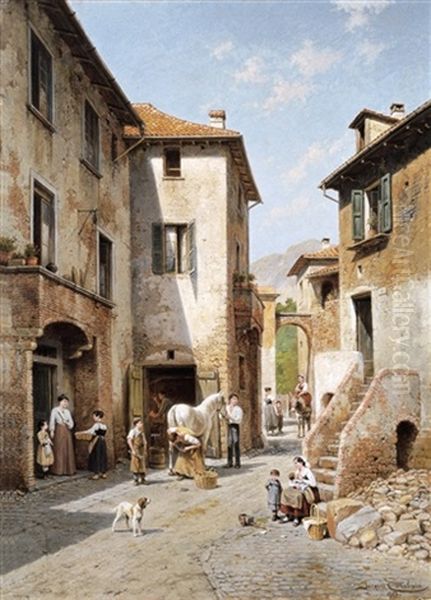 Rue A Narni, Italie - view 1