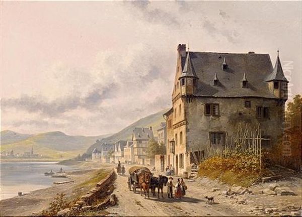 Village Au Bord D'une Riviere - view 1