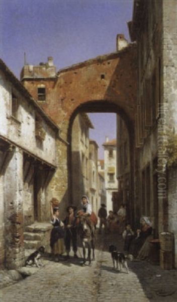Rue A Monterosso (italie) - view 1