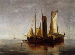 Bateaux Belges by Jacques Francois Carabain