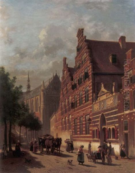 Stadtgezicht Op Leiden - view 1