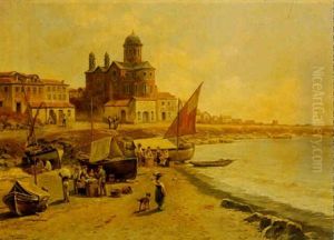 La Plage De Saint-raphael (en Italie)