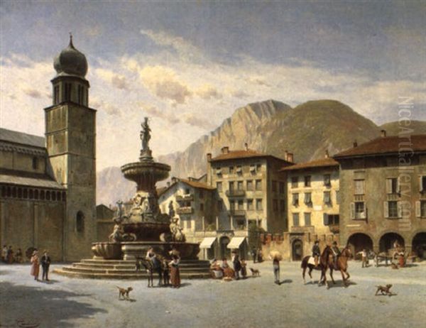 Der Domplatz In Trient - view 1