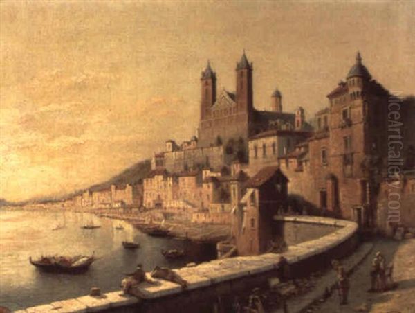 Vue De La Baie D'osticello (italie) - view 1