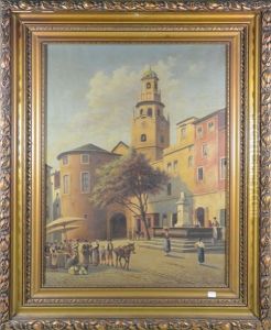 Place De San Remo by Victor Carabain