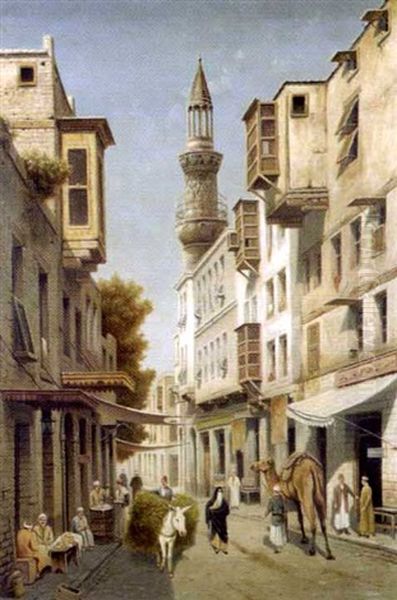 Rue Animee Au Caire - view 1