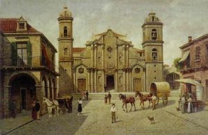 Cuba - Catedral De La Havane by Victor Carabain