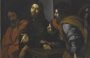The Calling Of Saint Matthew by Giovanni Battista Caracciolo