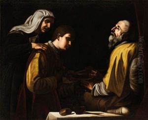 Isaac Bendiciendo A Jacob