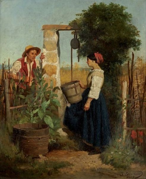 Jeune Fille Au Puits - view 1