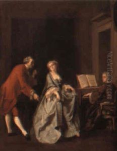Dansrepetition by Joseph Caraud