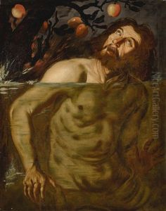 Tantalus by Michaelangelo Merisi Da Caravaggio