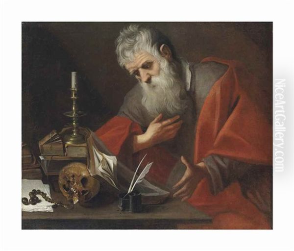 Saint Jerome In His Study - view 1