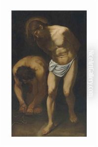 The Flagellation by Michaelangelo Merisi Da Caravaggio