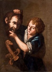 David Y Goliat by Michaelangelo Merisi Da Caravaggio