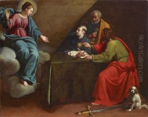 The Virgin by Michaelangelo Merisi Da Caravaggio