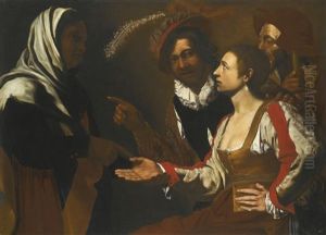 The Fortune Teller by Michaelangelo Merisi Da Caravaggio