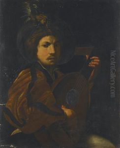 A Lute Player by Michaelangelo Merisi Da Caravaggio