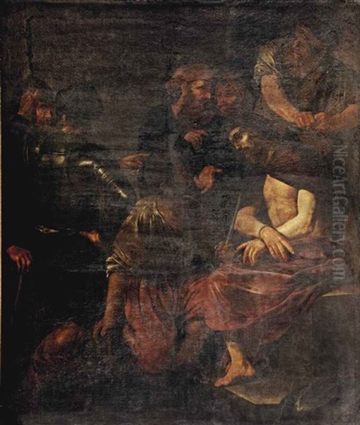 The Mocking Of Christ - view 1