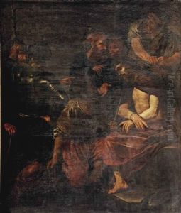 The Mocking Of Christ by Michaelangelo Merisi Da Caravaggio