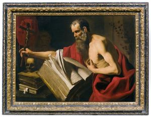 Der Heilige Hieronymus by Michaelangelo Merisi Da Caravaggio