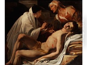 Versorgung Der Wundmale Des Heiligen Sebastian