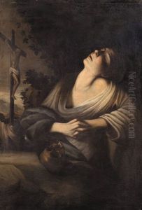 Maddalena by Michaelangelo Merisi Da Caravaggio