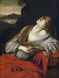Die Hl. Maria Magdalena In Ekstase by Michaelangelo Merisi Da Caravaggio