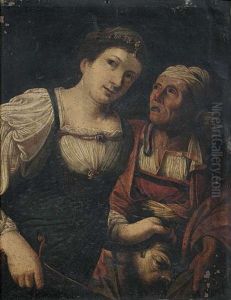 Judith Und Die Magd Mit Dem Haupt Des Holofernes