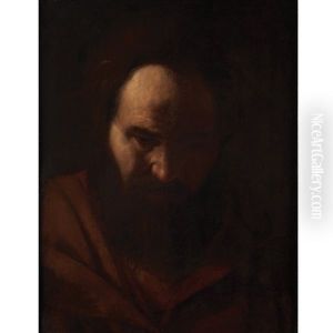 Saint Paul by Michaelangelo Merisi Da Caravaggio