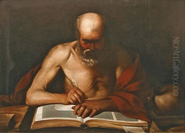 Saint-jerome Dans Son Cabinet - view 1