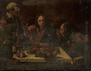 The Supper At Emmaus by Michaelangelo Merisi Da Caravaggio