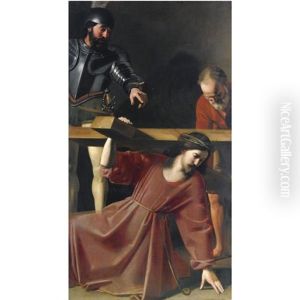 Cristo Portacroce by Michaelangelo Merisi Da Caravaggio