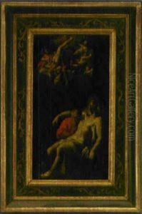 Korsnedtagningen by Michaelangelo Merisi Da Caravaggio