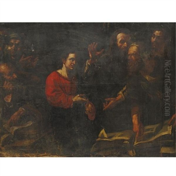 Jesus In The Temple - view 1