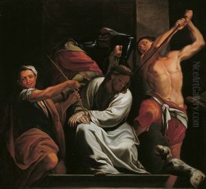 Die Dornenkronung by Michaelangelo Merisi Da Caravaggio