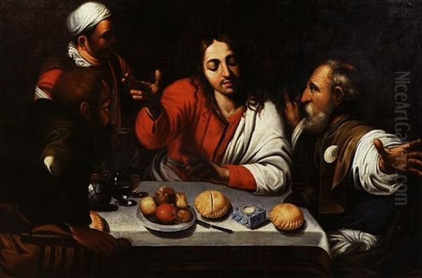 Le Repas Du Christ Avec Les Pelerins D'emmaus - view 1