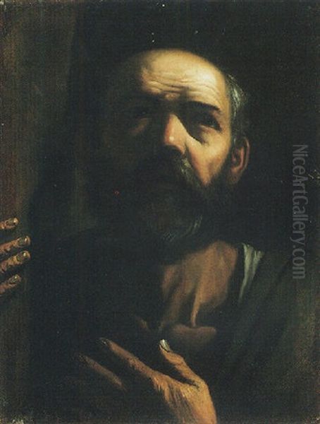 A Man In Raking Light - view 1